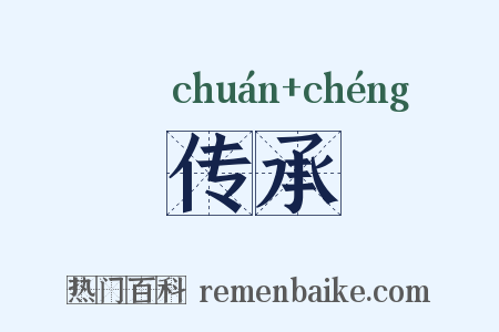 传承是什么意思的图片